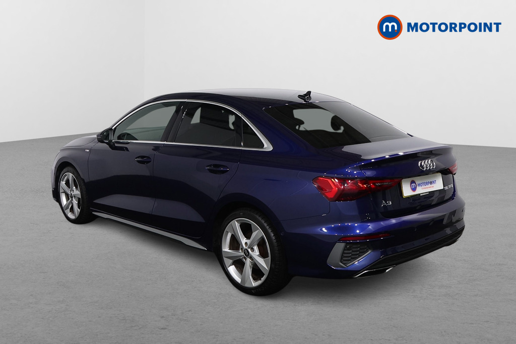 Audi A3 S Line Automatic Petrol Saloon - Stock Number (1612058) - Passenger side rear corner