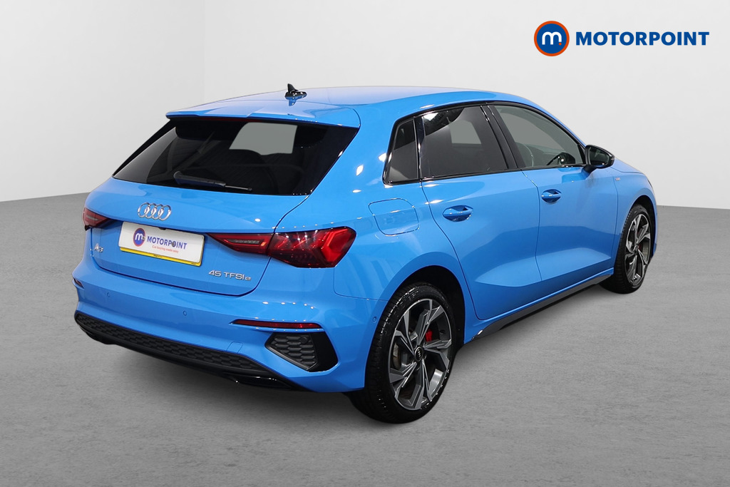 Audi A3 S Line Competition Automatic Petrol Plug-In Hybrid Hatchback - Stock Number (1612119) - Drivers side rear corner