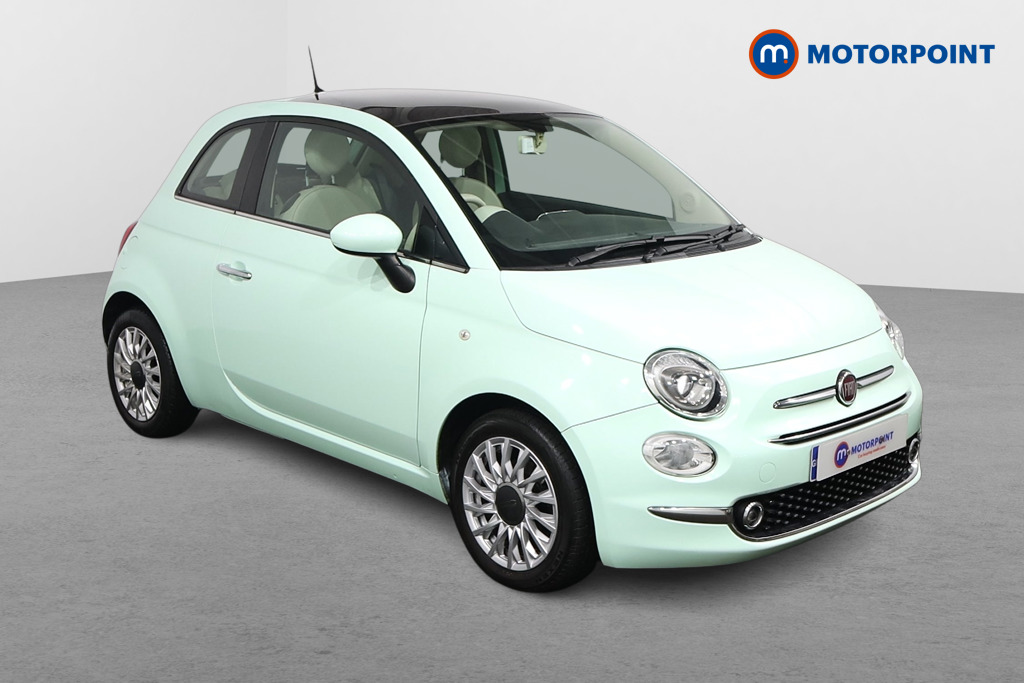 Fiat 500 Lounge Manual Petrol Hatchback - Stock Number (1612073) - Drivers side front corner