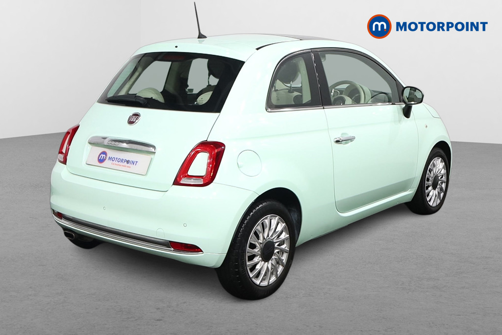 Fiat 500 Lounge Manual Petrol Hatchback - Stock Number (1612073) - Drivers side rear corner