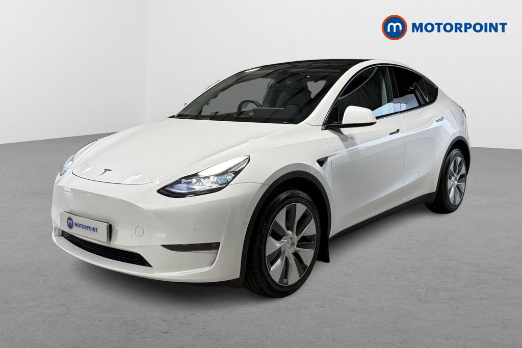 Tesla Model Y Long Range Automatic Electric SUV - Stock Number (1603461) - Passenger side front corner