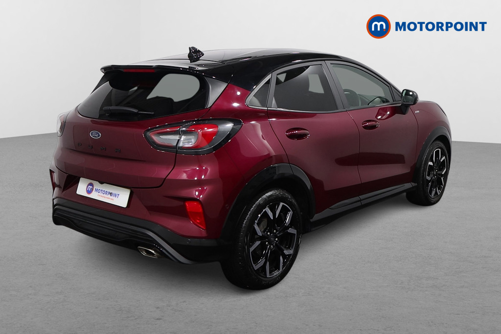 Ford Puma Vivid Ruby Edition Manual Petrol SUV - Stock Number (1604355) - Drivers side rear corner