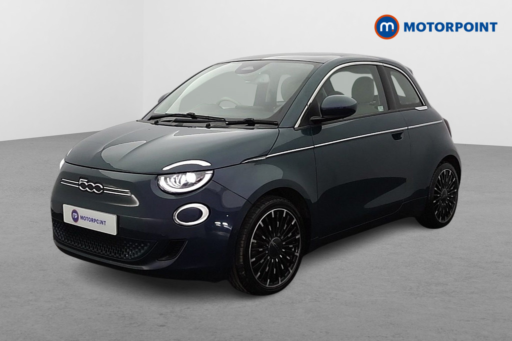 Fiat 500 La Prima Automatic Electric Hatchback - Stock Number (1605381) - Passenger side front corner