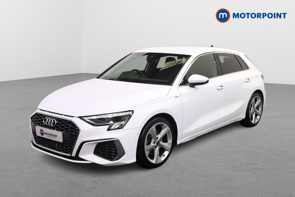 Audi A3 S Line Automatic Petrol Hatchback - Stock Number (1606497) - Passenger side front corner