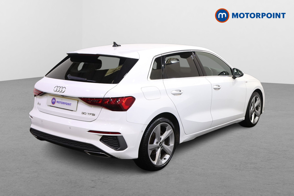 Audi A3 S Line Automatic Petrol Hatchback - Stock Number (1606497) - Drivers side rear corner