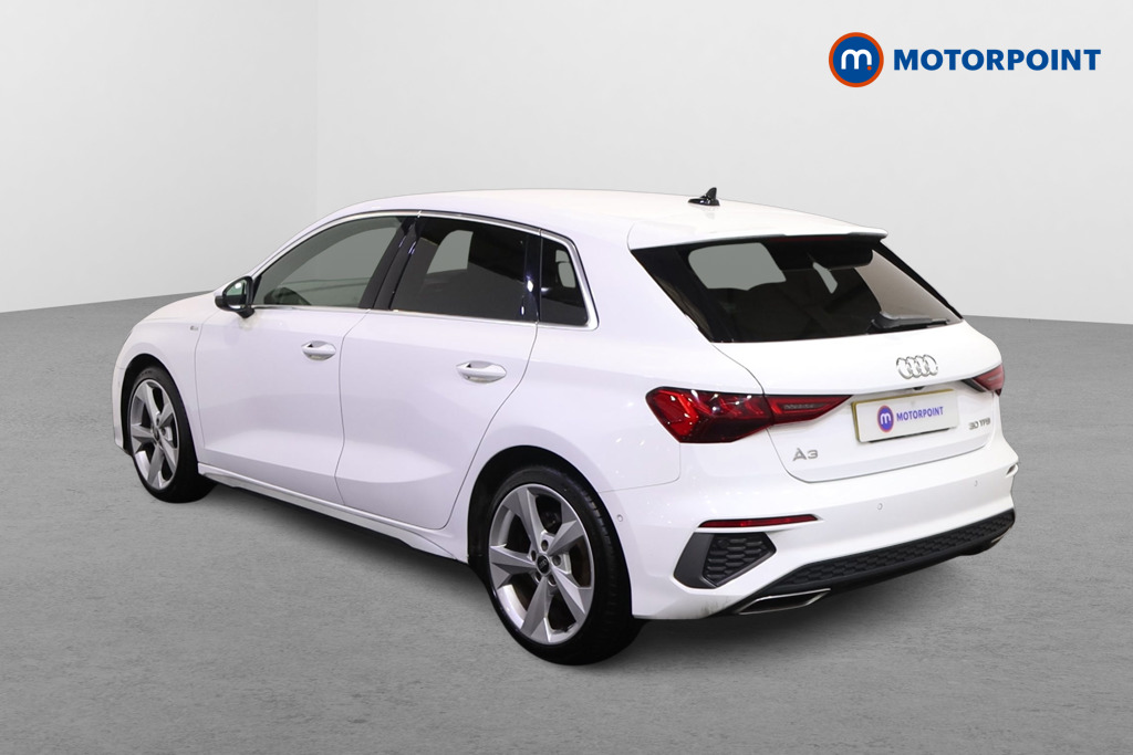 Audi A3 S Line Automatic Petrol Hatchback - Stock Number (1606497) - Passenger side rear corner