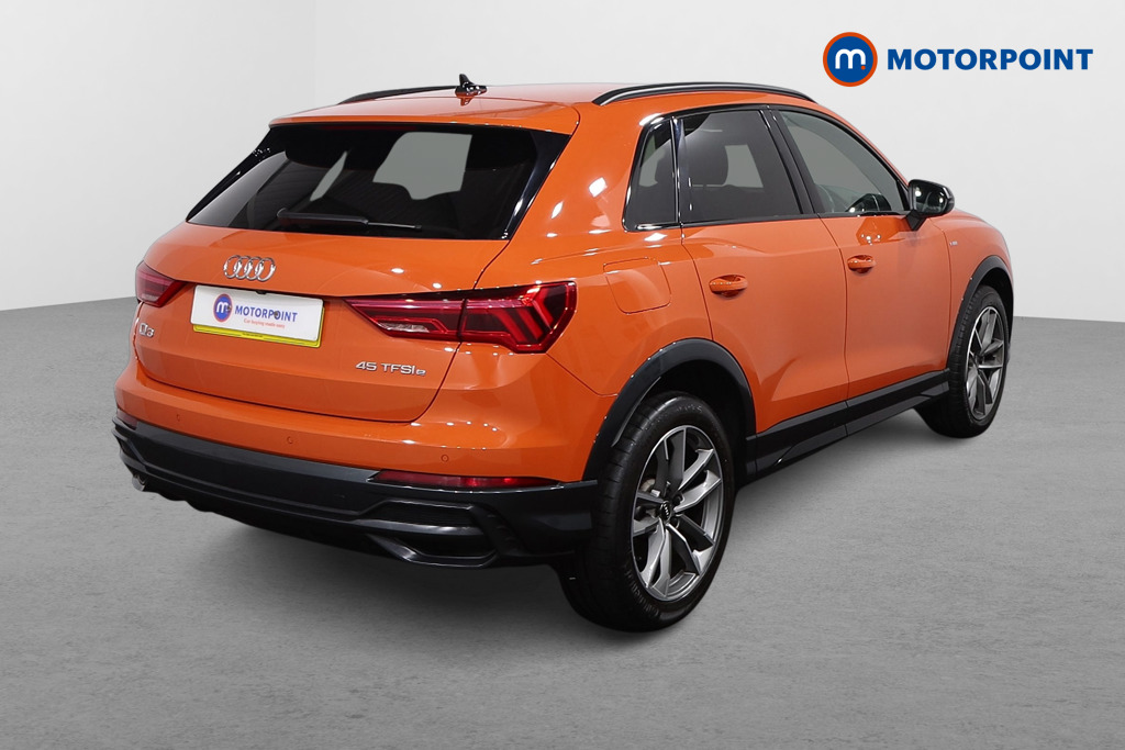 Audi Q3 Black Edition Automatic Petrol Plug-In Hybrid SUV - Stock Number (1610646) - Drivers side rear corner