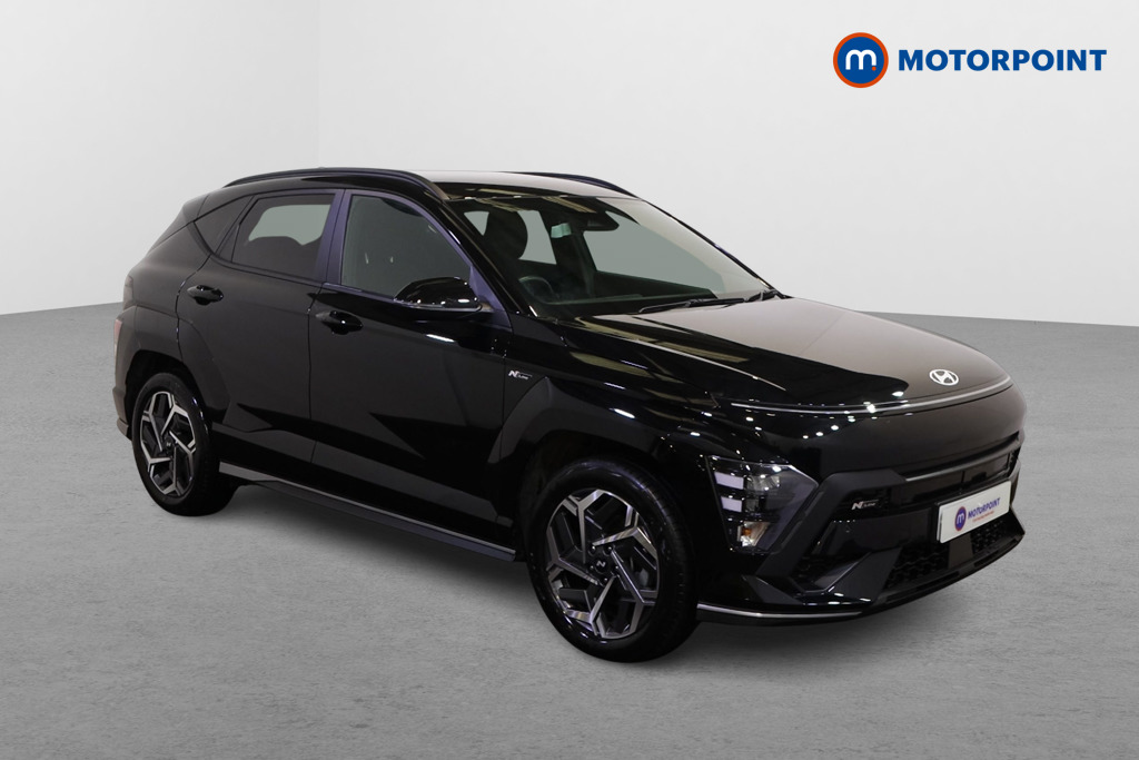 Hyundai Kona N Line Automatic Petrol-Electric Hybrid SUV - Stock Number (1610746) - Drivers side front corner