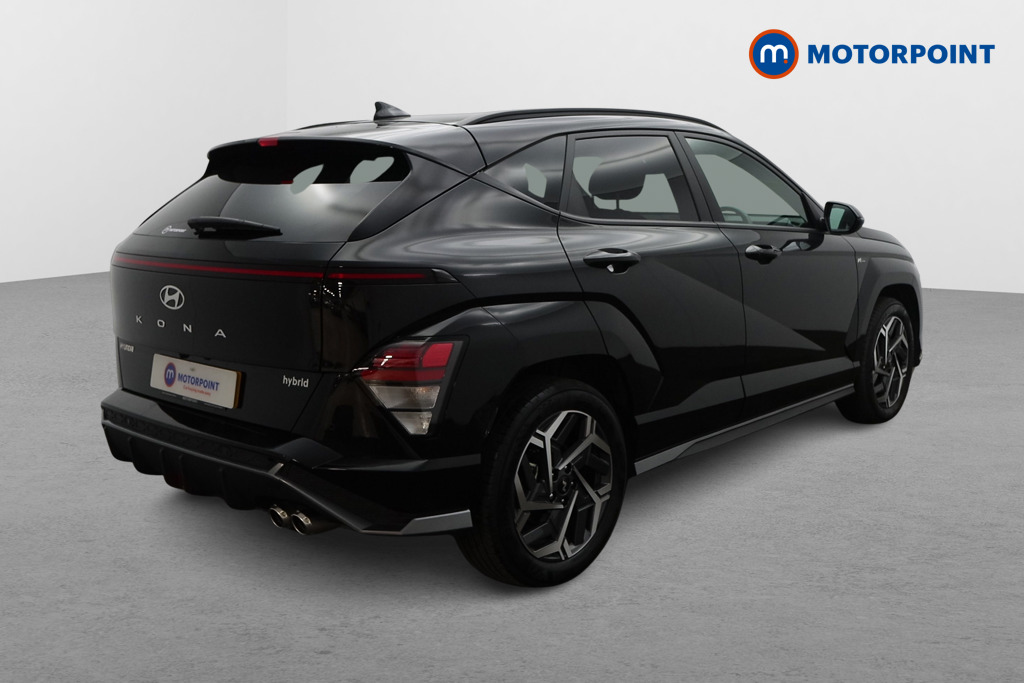 Hyundai Kona N Line Automatic Petrol-Electric Hybrid SUV - Stock Number (1610829) - Drivers side rear corner