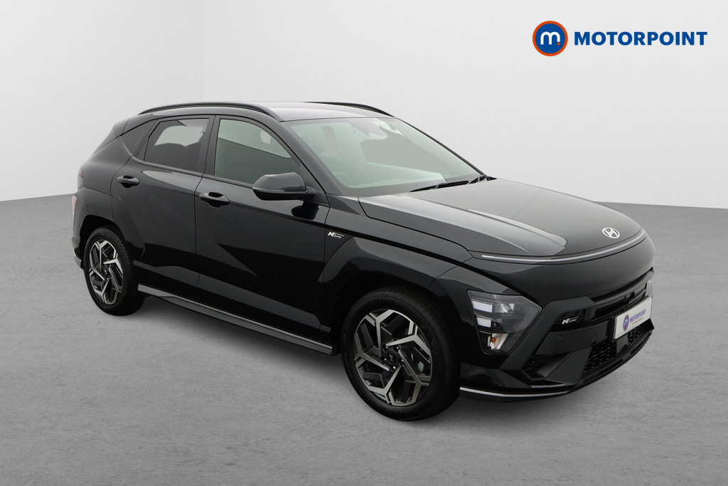 Hyundai Kona N Line Automatic Petrol-Electric Hybrid SUV - Stock Number (1610851) - Drivers side front corner