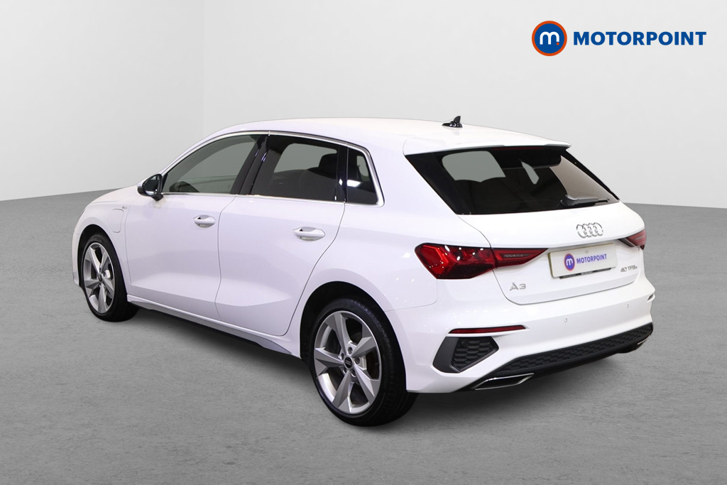 Audi A3 S Line Automatic Petrol Plug-In Hybrid Hatchback - Stock Number (1611546) - Passenger side rear corner
