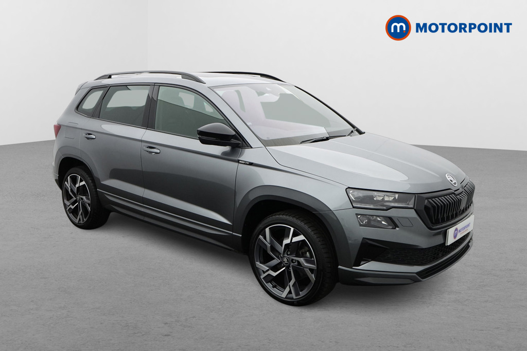 Skoda Karoq Sportline Edition Automatic Petrol SUV - Stock Number (1612817) - Drivers side front corner