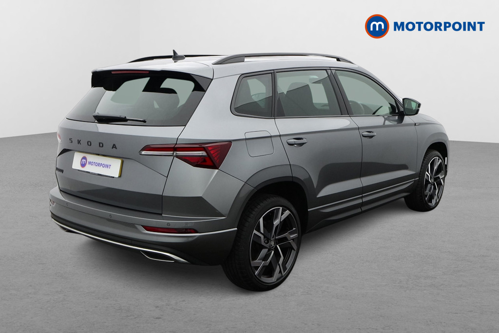 Skoda Karoq Sportline Edition Automatic Petrol SUV - Stock Number (1612817) - Drivers side rear corner