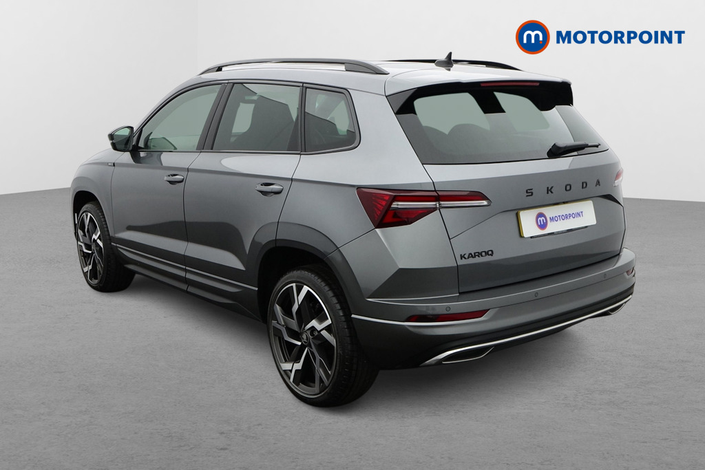 Skoda Karoq Sportline Edition Automatic Petrol SUV - Stock Number (1612817) - Passenger side rear corner