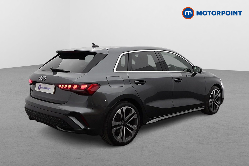 Audi A3 S Line Manual Petrol Hatchback - Stock Number (1604016) - Drivers side rear corner