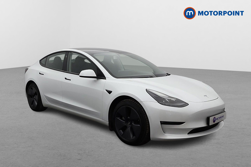 Tesla Model 3 Long Range Automatic Electric Saloon - Stock Number (1605138) - Drivers side front corner