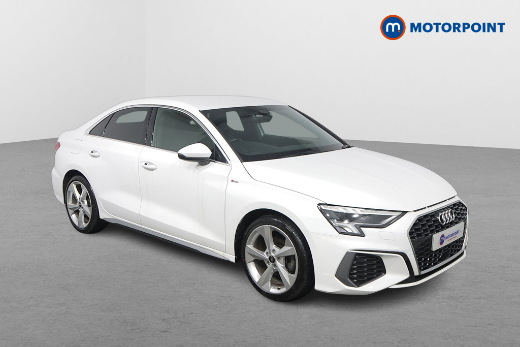 Audi A3 S Line Automatic Petrol Saloon - Stock Number (1611010) - Drivers side front corner