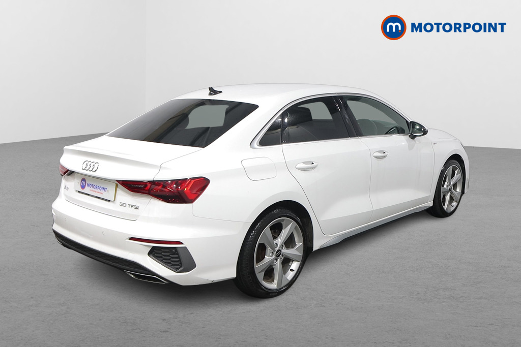 Audi A3 S Line Automatic Petrol Saloon - Stock Number (1611010) - Drivers side rear corner