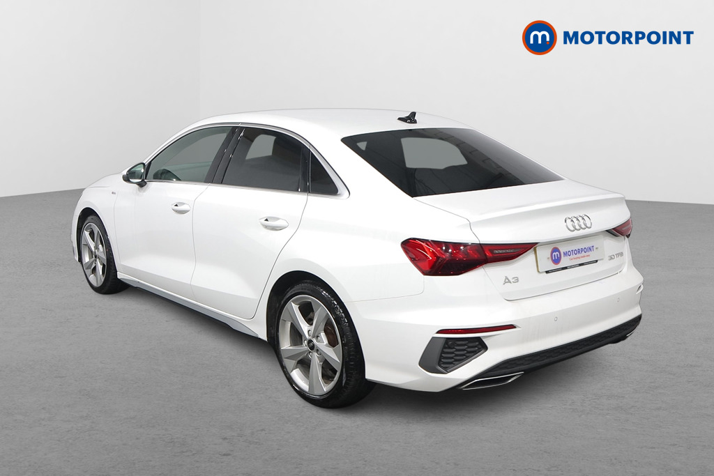Audi A3 S Line Automatic Petrol Saloon - Stock Number (1611010) - Passenger side rear corner