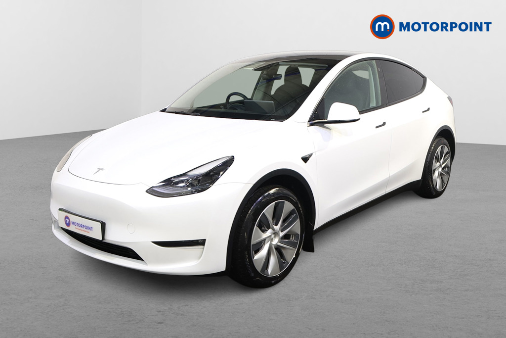 Tesla Model Y Long Range Automatic Electric SUV - Stock Number (1611851) - Passenger side front corner