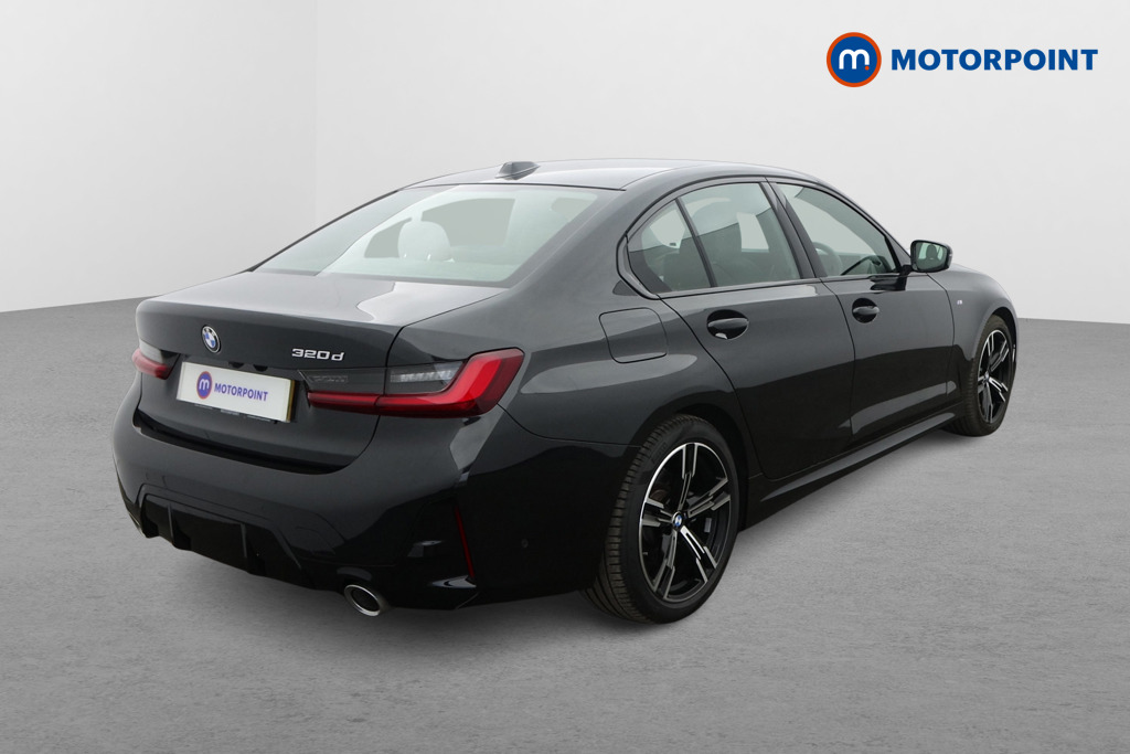 BMW 3 Series M Sport Automatic Diesel Saloon - Stock Number (1613275) - Drivers side rear corner