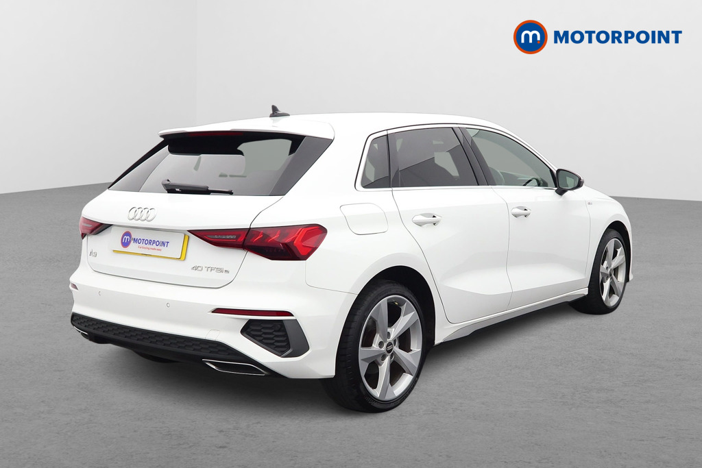 Audi A3 S Line Automatic Petrol Plug-In Hybrid Hatchback - Stock Number (1614324) - Drivers side rear corner