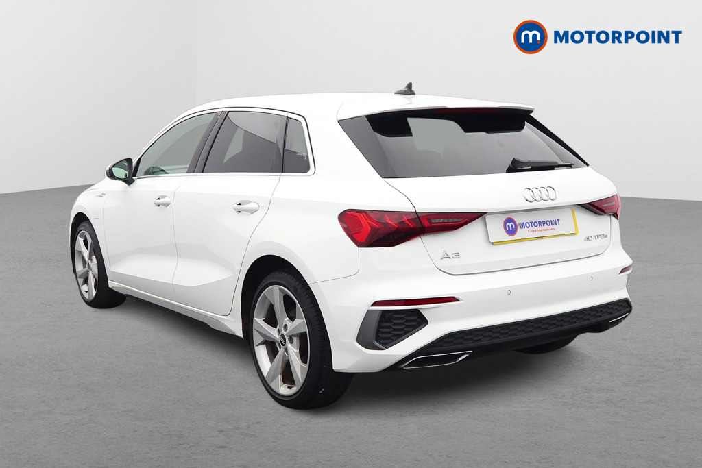Audi A3 S Line Automatic Petrol Plug-In Hybrid Hatchback - Stock Number (1614324) - Passenger side rear corner