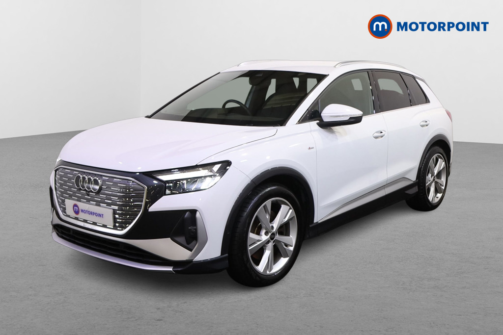 Audi Q4 S Line Automatic Electric SUV - Stock Number (1599655) - Passenger side front corner