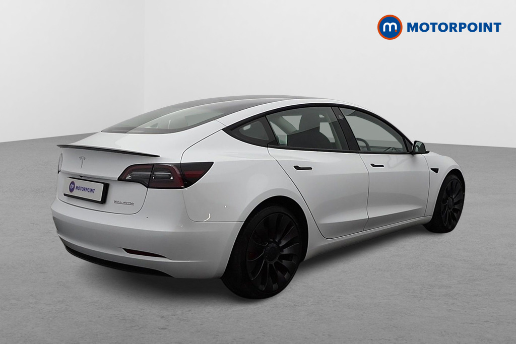 Tesla Model 3 Performance Automatic Electric Saloon - Stock Number (1609796) - Drivers side rear corner