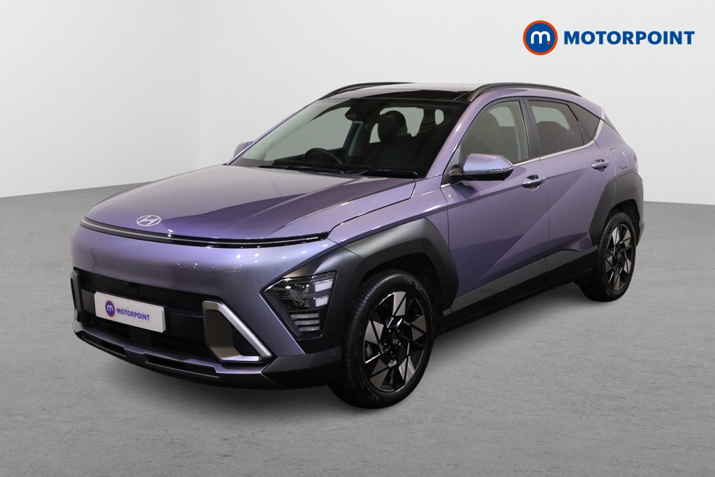 Hyundai Kona Ultimate Automatic Petrol-Electric Hybrid SUV - Stock Number (1610894) - Passenger side front corner