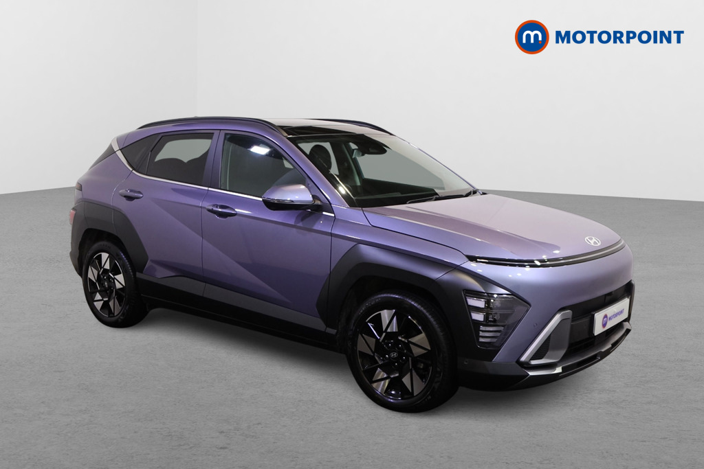 Hyundai Kona Ultimate Automatic Petrol-Electric Hybrid SUV - Stock Number (1610894) - Drivers side front corner