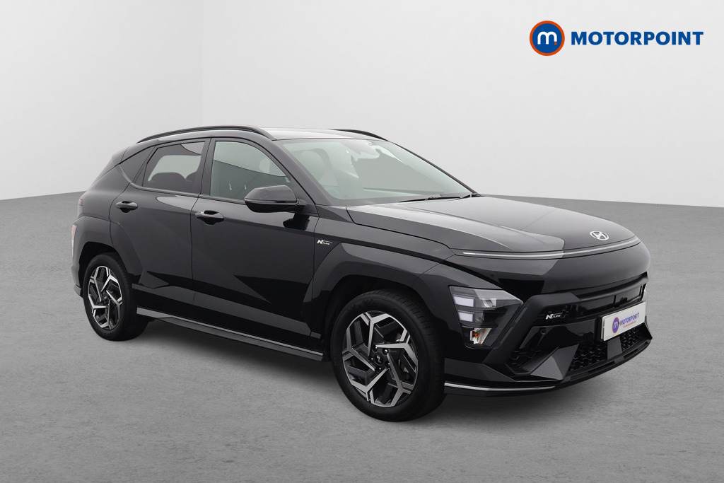 Hyundai Kona N Line Automatic Petrol-Electric Hybrid SUV - Stock Number (1610911) - Drivers side front corner