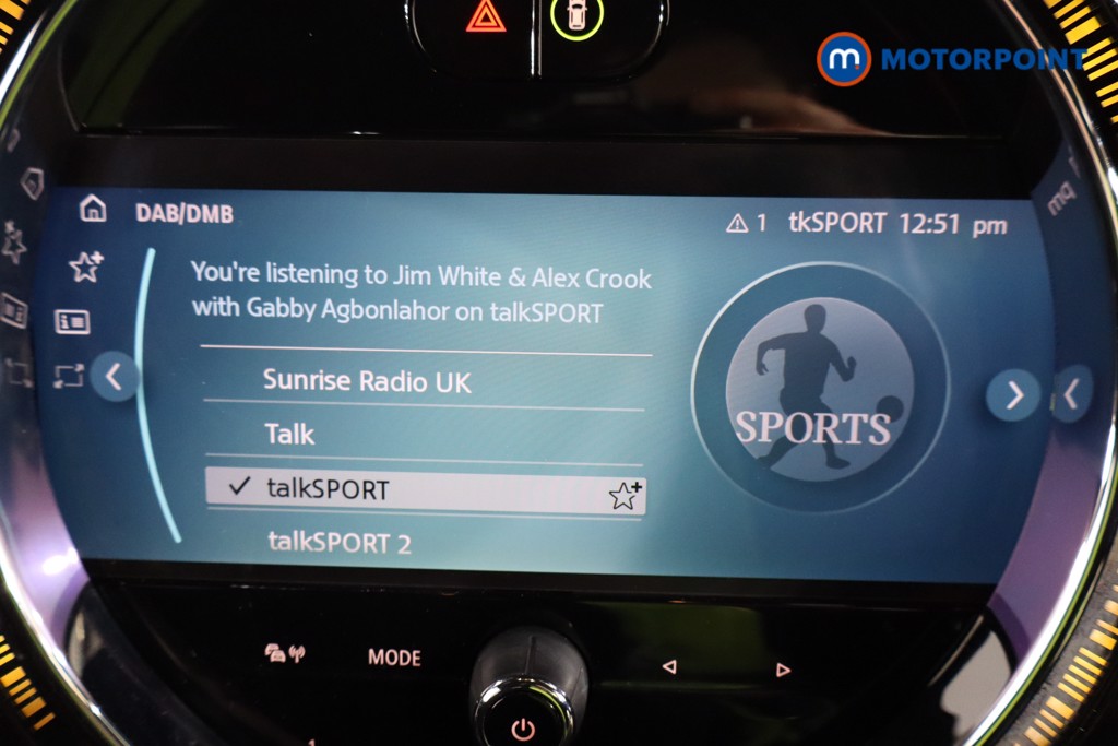 Mini Hatchback Cooper Sport Automatic Petrol Hatchback - Stock Number (1611135) - 5th supplementary image