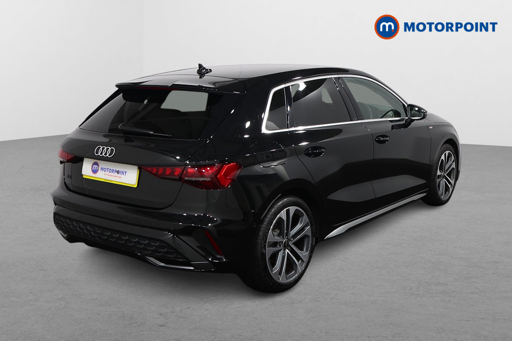 Audi A3 S Line Automatic Petrol Hatchback - Stock Number (1612867) - Drivers side rear corner