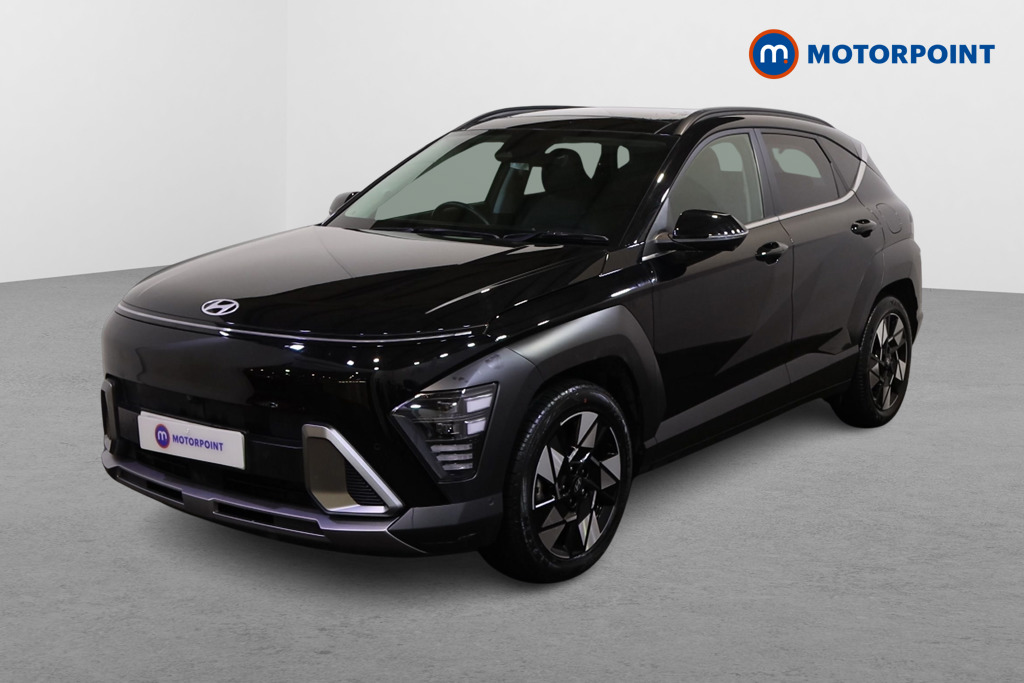 Hyundai Kona Ultimate Automatic Petrol-Electric Hybrid SUV - Stock Number (1610864) - Passenger side front corner
