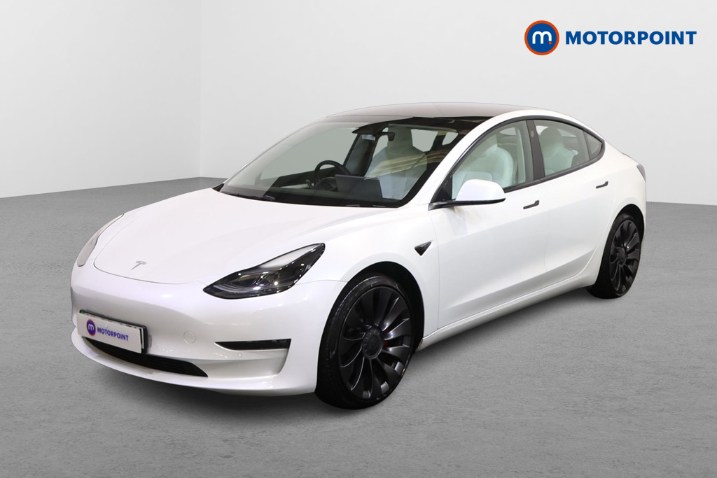 Tesla Model 3 Performance Automatic Electric Saloon - Stock Number (1612126) - Passenger side front corner