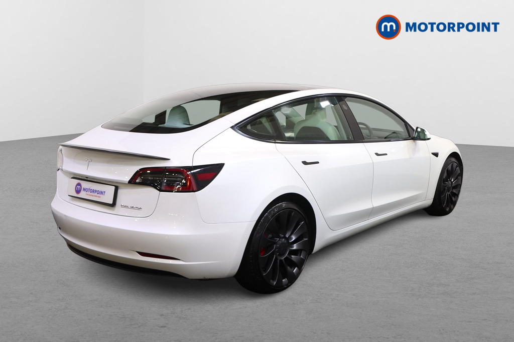 Tesla Model 3 Performance Automatic Electric Saloon - Stock Number (1612126) - Drivers side rear corner