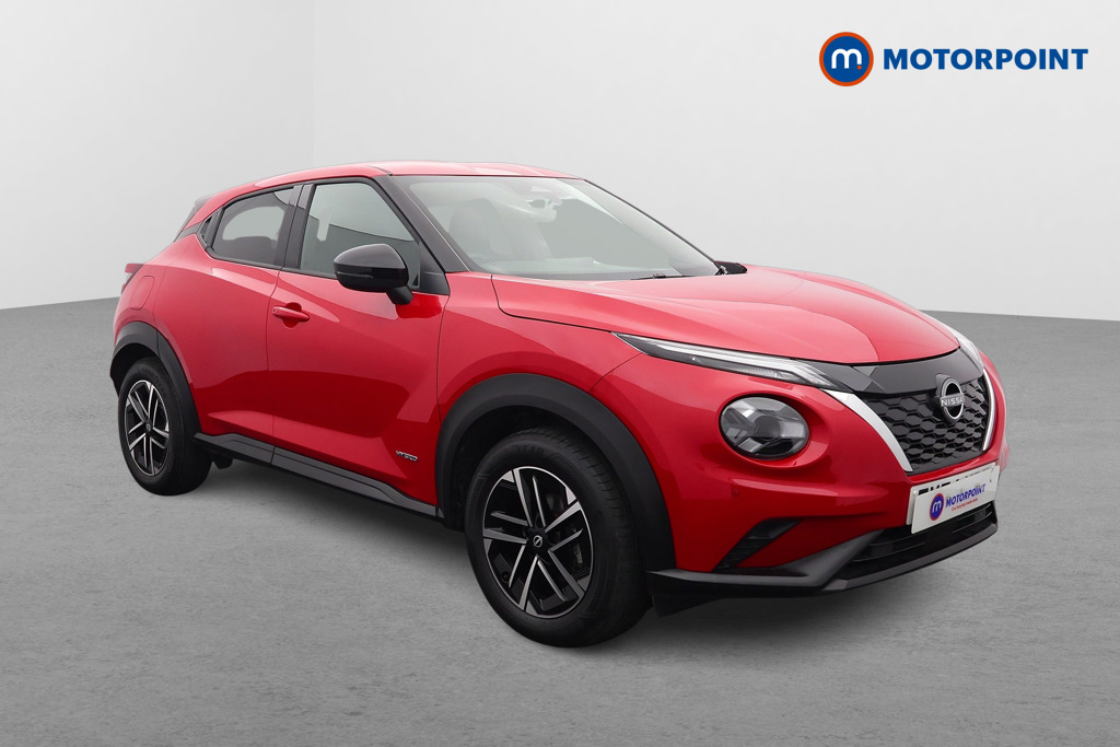 Nissan Juke N-Connecta Automatic Petrol-Electric Hybrid SUV - Stock Number (1613212) - Drivers side front corner