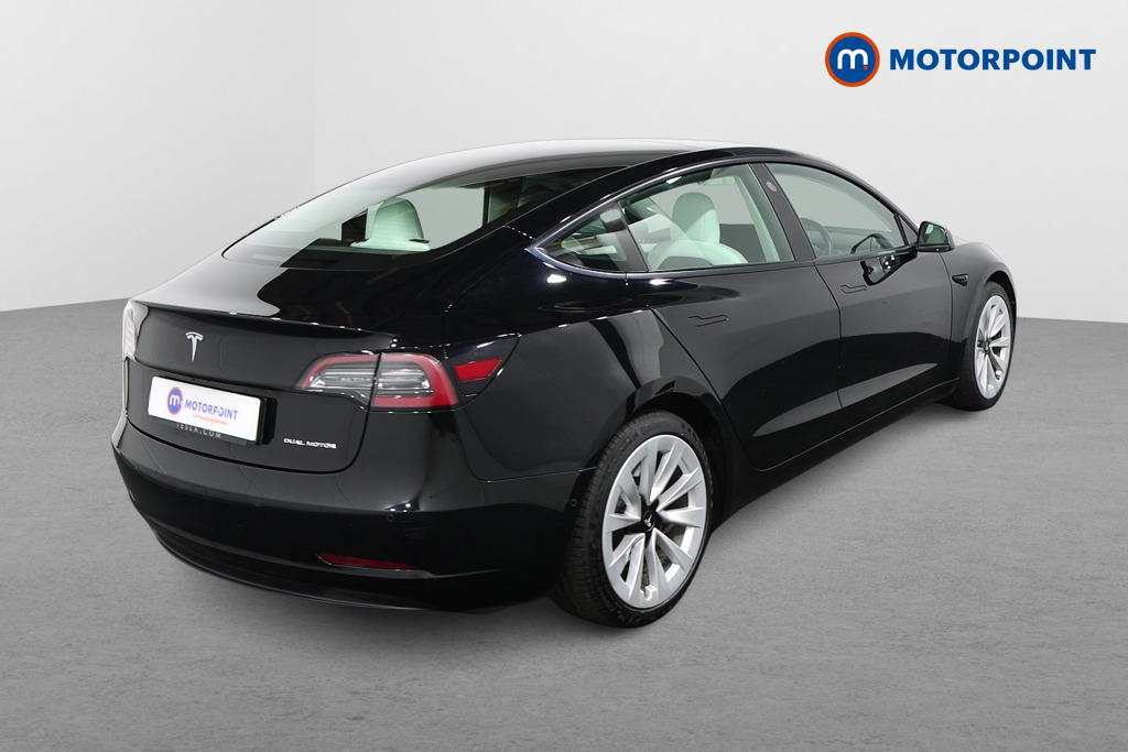 Tesla Model 3 Long Range Automatic Electric Saloon - Stock Number (1614551) - Drivers side rear corner