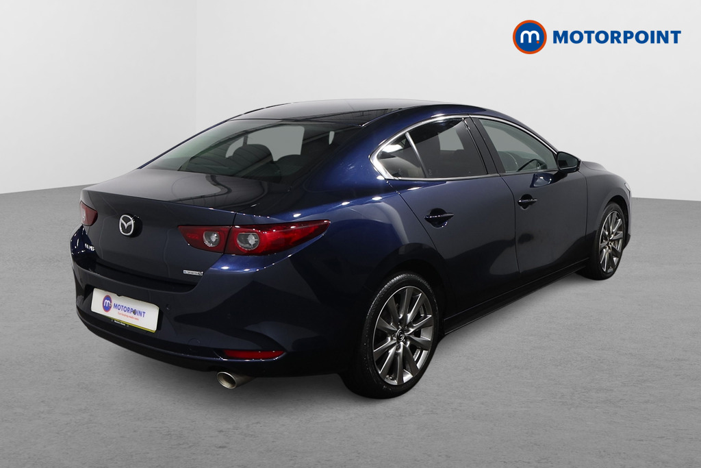 Mazda 3 Sport Lux Manual Petrol Saloon - Stock Number (1598497) - Drivers side rear corner