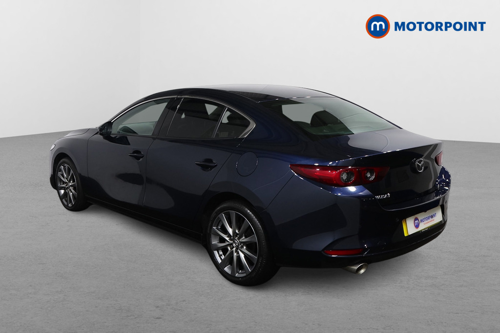 Mazda 3 Sport Lux Manual Petrol Saloon - Stock Number (1598497) - Passenger side rear corner