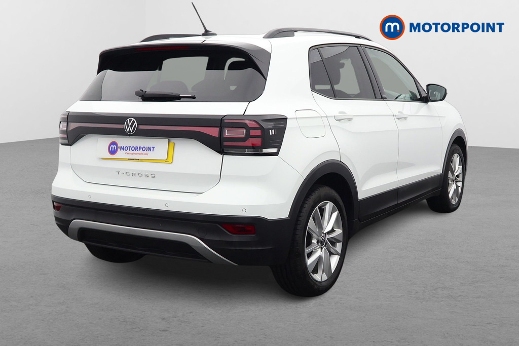 Volkswagen T-Cross Active Manual Petrol SUV - Stock Number (1599151) - Drivers side rear corner