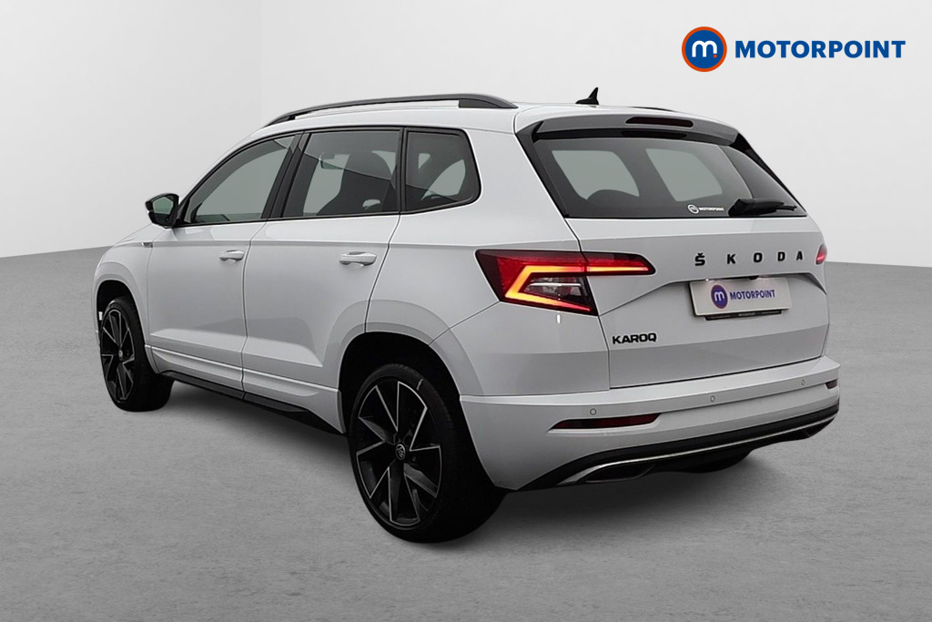 Skoda Karoq Sport Line Automatic Petrol SUV - Stock Number (1607147) - Passenger side rear corner