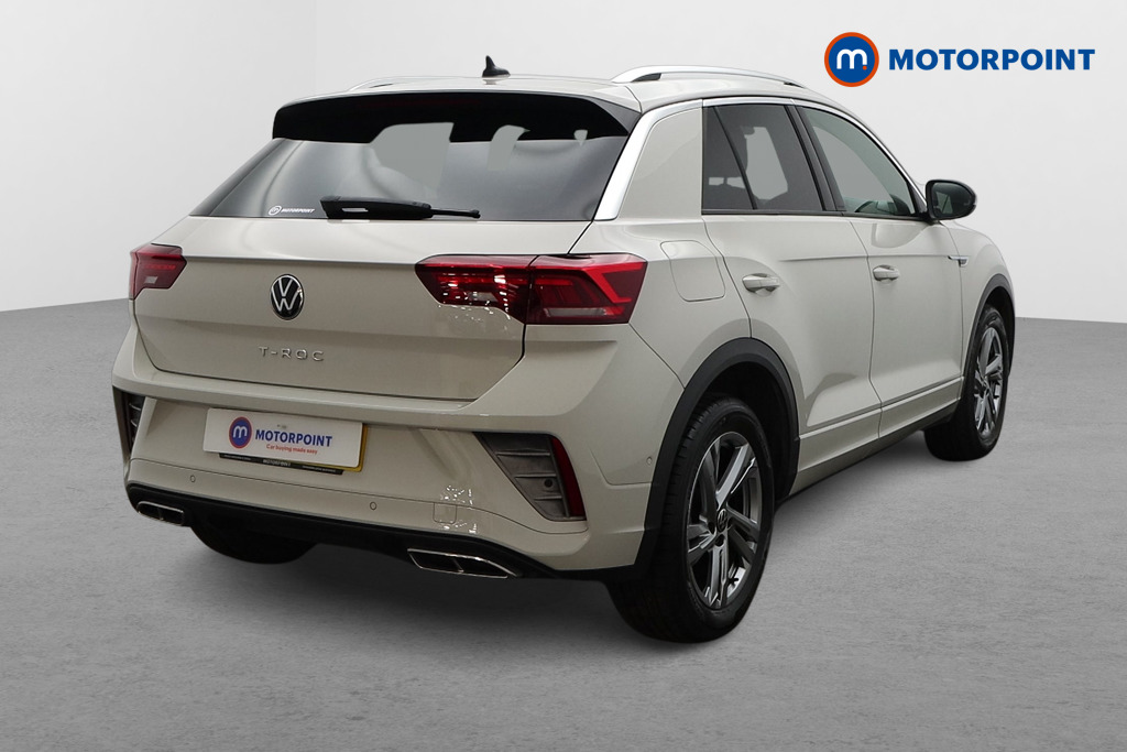 Volkswagen T-Roc R-Line Automatic Petrol SUV - Stock Number (1609534) - Drivers side rear corner