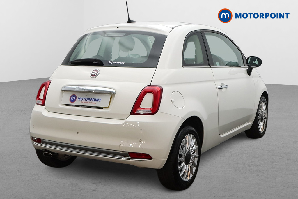 Fiat 500 Lounge Manual Petrol Hatchback - Stock Number (1611566) - Drivers side rear corner
