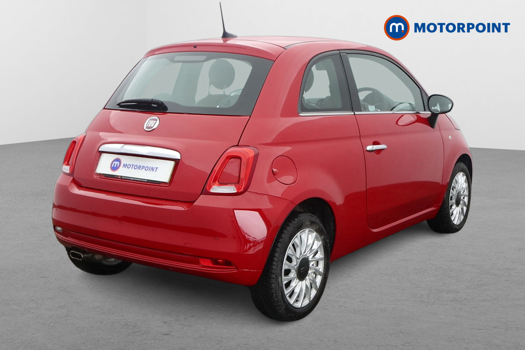 Fiat 500 Lounge Manual Petrol Hatchback - Stock Number (1614310) - Drivers side rear corner