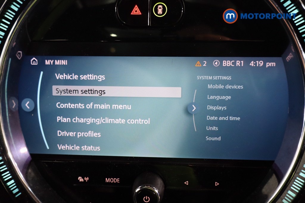 Mini Hatchback Cooper S Level 3 Automatic Electric Hatchback - Stock Number (1604514) - 9th supplementary image