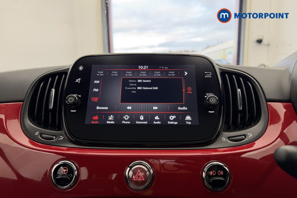 Fiat 500 Lounge Manual Petrol Hatchback - Stock Number (1606741) - 9th supplementary image