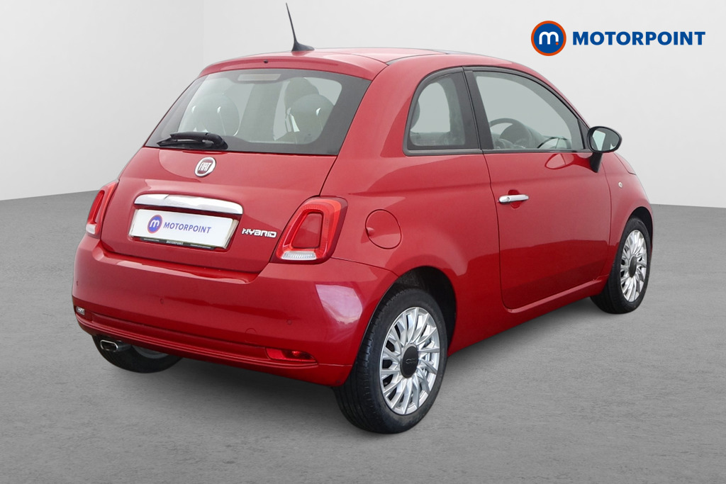 Fiat 500 Lounge Manual Petrol Hatchback - Stock Number (1606741) - Drivers side rear corner