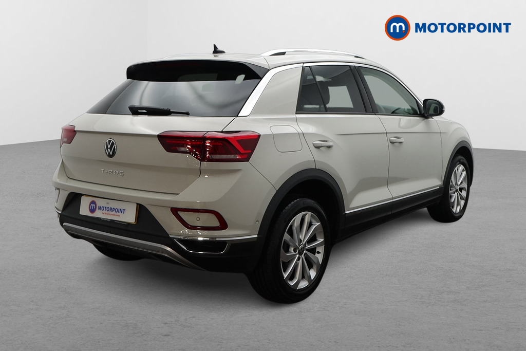 Volkswagen T-Roc Style Automatic Petrol SUV - Stock Number (1609536) - Drivers side rear corner